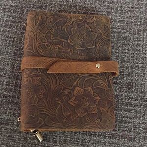 Leather Embossed Travelers Notebook